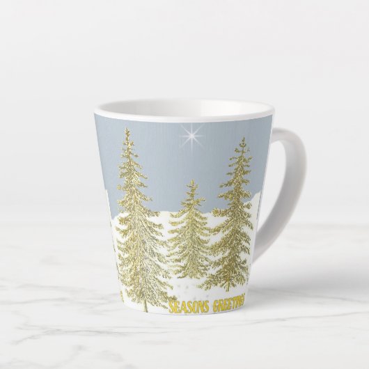 SG Trees & Star Latte Tasse (Rechte Ecke)