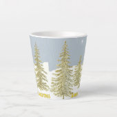 SG Trees & Star Latte Tasse (Vorderseite)