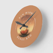 SGI Buddhist Clock Runde Wanduhr (Winkel)