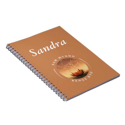 SGI Buddhist Lotus und NMRK Notizblock (Rechte Seite)