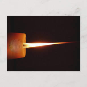 SGI Buddhistische Postkarte mit Lotus Candle und N