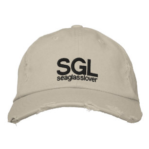 SGL, seaglasslover Bestickte Kappe