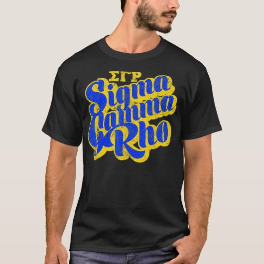 SgRho 1922 Educated HBCU Studentinnenverbindung fo T-Shirt (Vorderseite)
