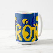 SGRho Rhoyal Blue und Gold Rhoyal Soror Tasse (VorderseiteRechts)