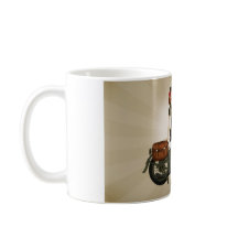 Sgt. Davidson Army Motorrad Pinup Kaffeetasse