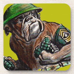 Sgt. Rover Getränkeuntersetzer