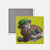 Sgt. Rover Magnet (Vorderseite/Rückseite)