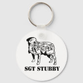 SGT STUBBY KEY CHAIN SCHLÜSSELANHÄNGER (Vorderseite)