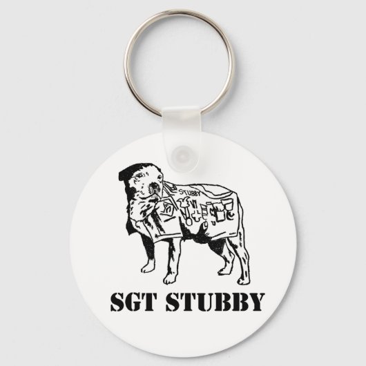 SGT STUBBY SCHLÜSSELANHÄNGER (Vorderseite)
