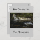 Sgwd Ddwli Wasserfall Postkarte (Vorne/Hinten)