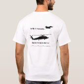 SH-60B Hubschrauber-Marineflieger T-Shirt (Rückseite)