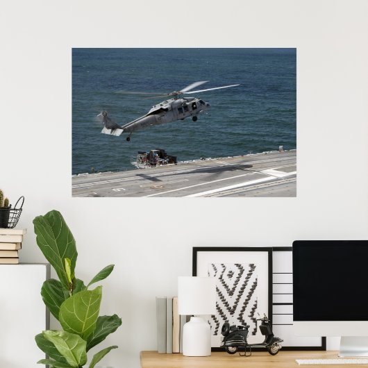 SH-60er Sea Hawk Poster (Heimbüro)