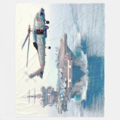 SH-60F OCEAN HAWK FLEECEDECKE (Vorderseite)
