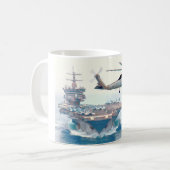 SH-60F OCEAN HAWK KAFFEETASSE (Vorderseite Links)