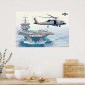 SH-60F OCEAN HAWK POSTER (Küche)