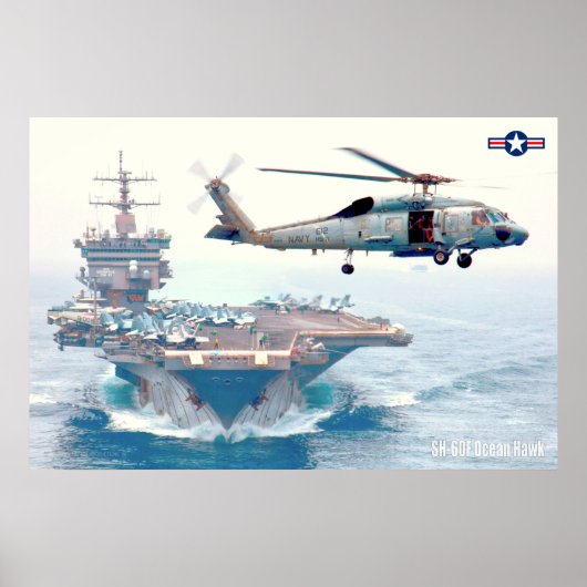 SH-60F OCEAN HAWK POSTER (Vorne)