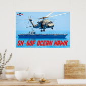 SH-60F OCEAN HAWK POSTER (Küche)