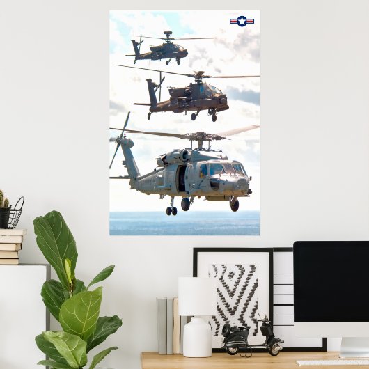 SH-60F OCEANHAWK POSTER (Heimbüro)
