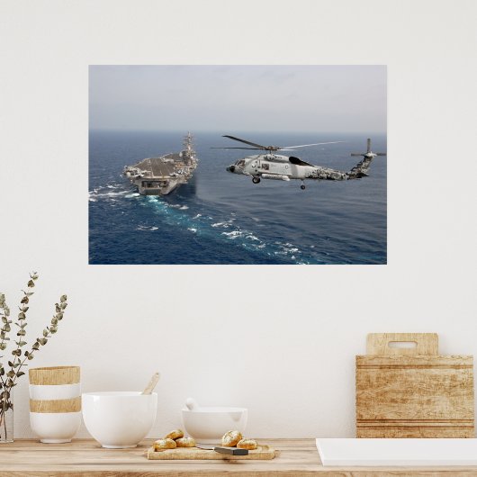 SH-60F Seehecht Poster (Küche)