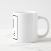 SH 71 Texas-Zeichen Jumbo-Tasse (Rechts)