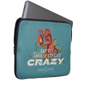 Sh*es wird verrückt - der weiße Lotus Laptopschutzhülle (Vorne Rechts)