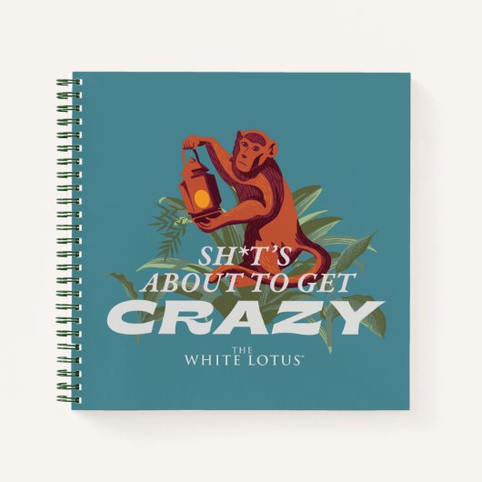 Sh*es wird verrückt - der weiße Lotus Notizblock (Vorderseite)