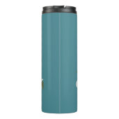 Sh*es wird verrückt - der weiße Lotus Thermosbecher (Rückseite)