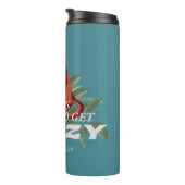 Sh*es wird verrückt - der weiße Lotus Thermosbecher (Nach rechts gedreht)