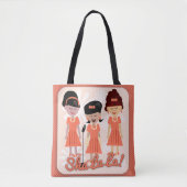 Sha La Girl Group Cartoon Tasche (Vorderseite)