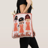 Sha La Girl Group Cartoon Tasche (Von Nahem)