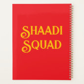 Shaadi Season South Asian Style Planer (Rückseite)