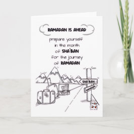 Shaban - Holy Month Blessings Karte