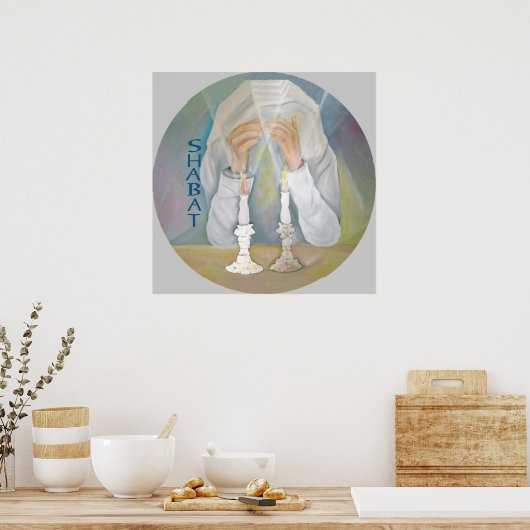 Shabat Poster (Küche)