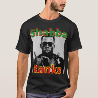 Shabba Ranks Vintag Art Jamaica Bester Verkäufer T-Shirt