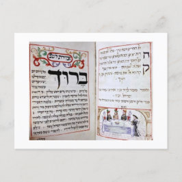 Shabbat, ש ב ת einladungspostkarte