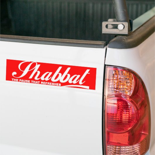 Shabbat Autoaufkleber (Auf Lkw)