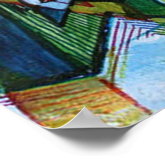 Shabbat Candles Poster (Ecke)