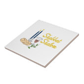 Shabbat Fliese (Seite)