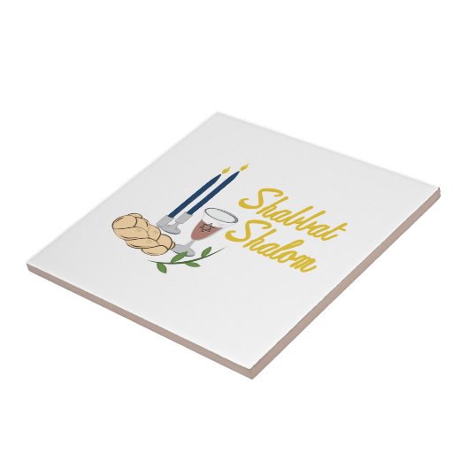 Shabbat Fliese (Seite)