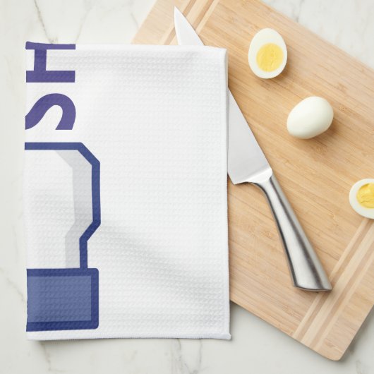 Shabbat Geschirrtuch (Viertel Falte)