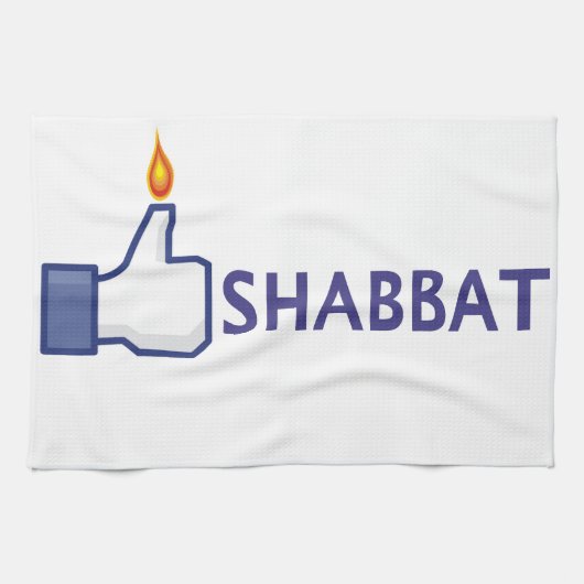 Shabbat Geschirrtuch (Horizontal)
