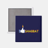 Shabbat Magnet (Vorderseite/Rückseite)