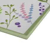 Shabbat Personalisiert Hebrew Floral Challah Schneidebrett (Ecke)