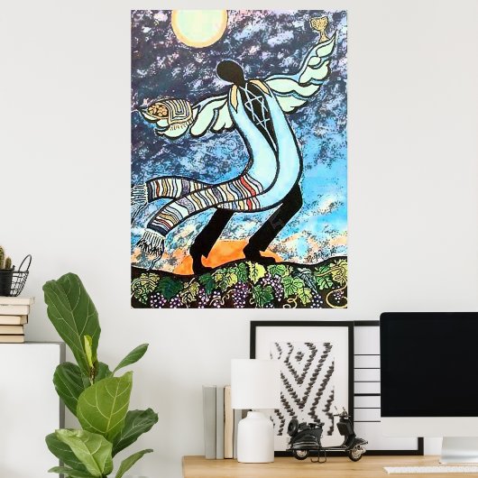 Shabbat Poster (Heimbüro)