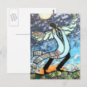Shabbat Postkarte (Vorne/Hinten)