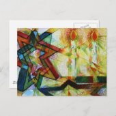 Shabbat Postkarte (Vorne/Hinten)