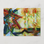 Shabbat Postkarte (Vorderseite)