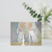 Shabbat Postkarte (Stehend Vorderseite)