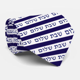 Shabbat Schalom Hebräisch Jüdisch Schabbos Krawatte