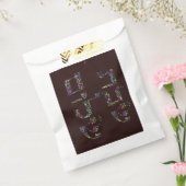 Shabbat Shalom aus Edelsteinen in allen Farben Geschenktütchen (Versiegelt)